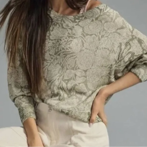 Anthropologie Tops - Anthropologie Pilcro BloomingPrint Floral Top